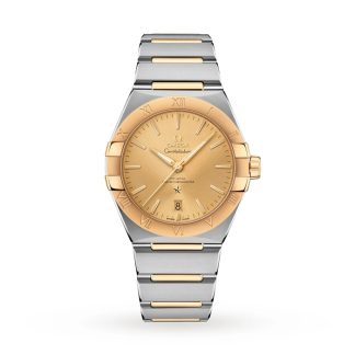 Omega Constellation 39mm Steel ‑ Yellow Gold On Steel ‑ Yellow Gold O13120392008001