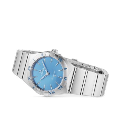 Omega Constellation Co-Axial 28mm Ladies Watch Blue O13110286003001 - Image 4