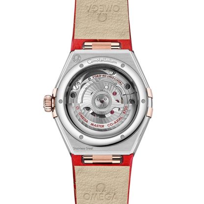 Omega Constellation Co-Axial Master Chronometer 29mm Ladies Watch Red O13128292099002 - Image 2