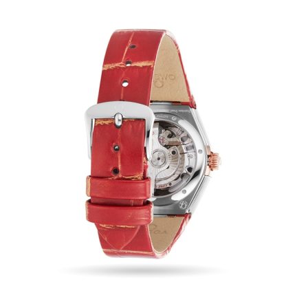Omega Constellation Co-Axial Master Chronometer 29mm Ladies Watch Red O13128292099002 - Image 4