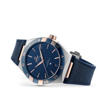 Omega Constellation Co-Axial Master Chronometer 41mm Mens Watch Blue O13123412103001 - Image 3