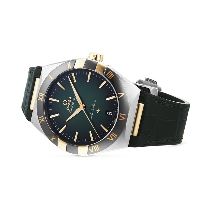 Omega Constellation Co-Axial Master Chronometer 41mm Mens Watch Green O13123412110001 - Image 3