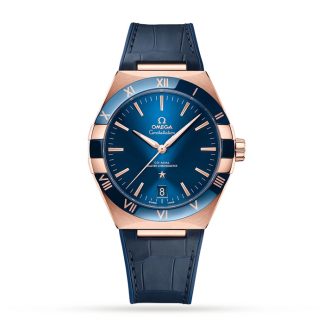 Omega Constellation Co-Axial Master Chronometer 41mm Mens Watch Rose Gold O13163412103001