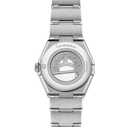 Omega Constellation Quartz Steel 28mm Ladies Watch Pink O13110286011001 - Image 2