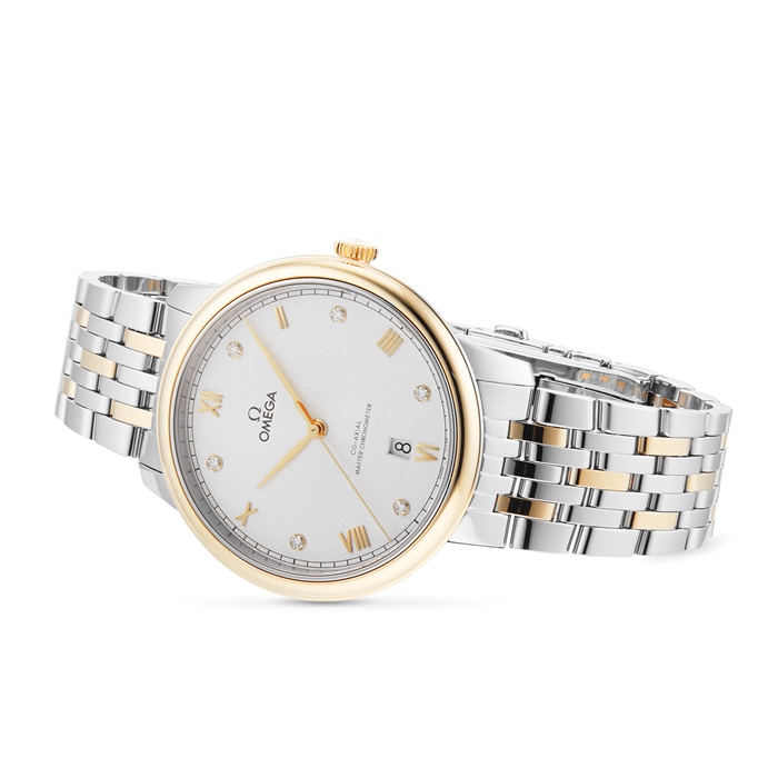 Omega De Ville Prestige Co-Axial Chronometer 40mm Mens Watch Silver O43420402052001 - Image 3
