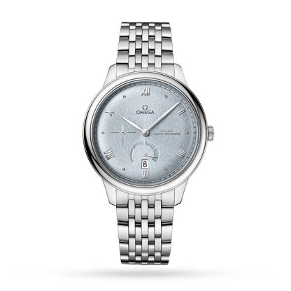 Omega De Ville Prestige Co-Axial Chronometer Power Reserve 41mm Mens Watch Blue O43410412103001