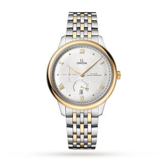 Omega De Ville Prestige Co-Axial Chronometer Power Reserve 41mm Mens Watch Silver O43420412102001