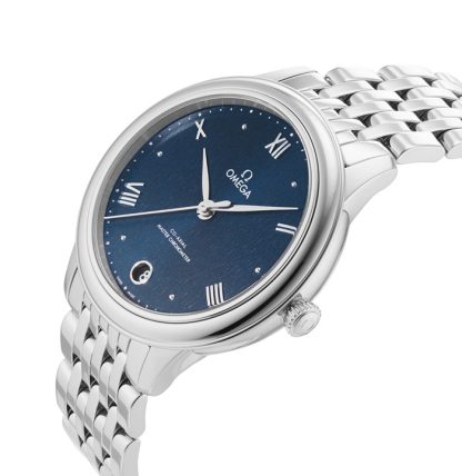 Omega De Ville Prestige Co-Axial Master Chronometer 34mm Ladies Watch Blue O43410342003002 - Image 5