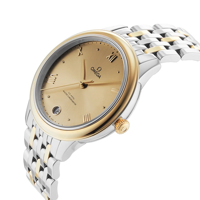 Omega De Ville Prestige Co-Axial Master Chronometer 34mm Ladies Watch Champagne O43420342008001 - Image 5