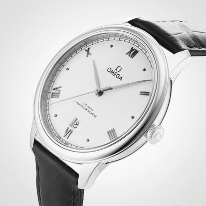 Omega De Ville Prestige Co-Axial Master Chronometer 40mm Mens Watch Silver O43413402002001 - Image 5