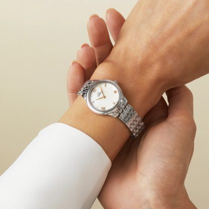 Omega De Ville Prestige Quartz 27.5mm Ladies Watch White O43410286005001 - Image 2