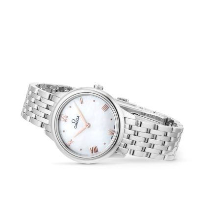 Omega De Ville Prestige Quartz 27.5mm Ladies Watch White O43410286005001 - Image 3