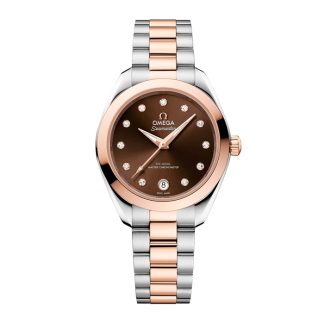 Omega Seamaster Aqua Terra 150M 30mm Ladies Watch Brown O22020302063001