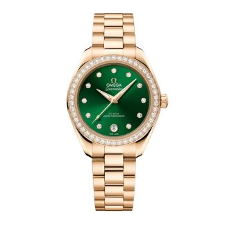 Omega Seamaster Aqua Terra 150M 30mm Ladies Watch Green O22055302060001