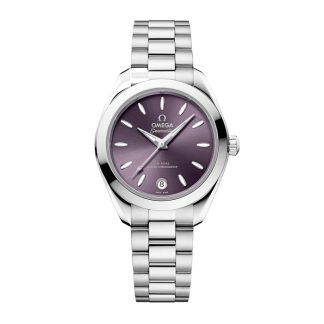 Omega Seamaster Aqua Terra 150M 30mm Ladies Watch Purple O22010302010002