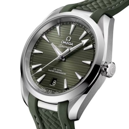 Omega Seamaster Aqua Terra 150M 38mm Steel on Rubber Strap O22012382010001 - Image 4