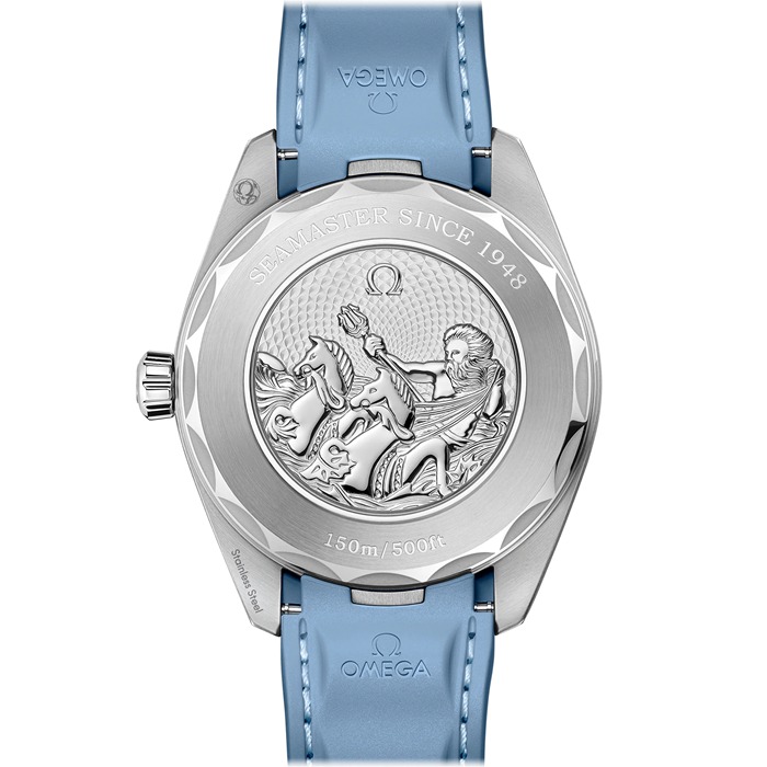 Omega Seamaster Aqua Terra 150M Co-Axial Master Chronometer Gmt Worldtimer 43mm Summer Blue O22012432203002 - Image 2