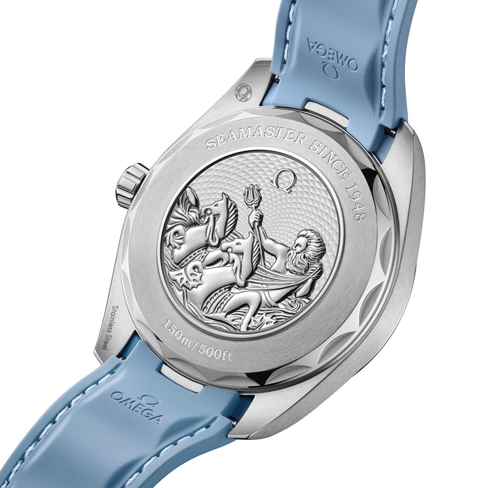 Omega Seamaster Aqua Terra 150M Co-Axial Master Chronometer Gmt Worldtimer 43mm Summer Blue O22012432203002 - Image 4