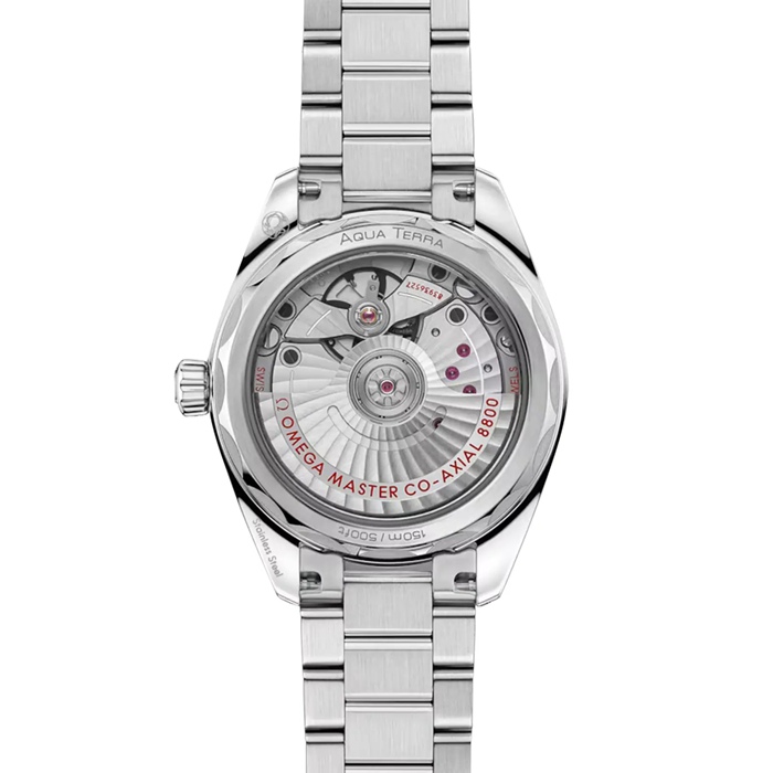 Omega Seamaster Aqua Terra 150m Co-Axial Master Chronometer 34mm Ladies Watch Pink O22010342010003 - Image 2