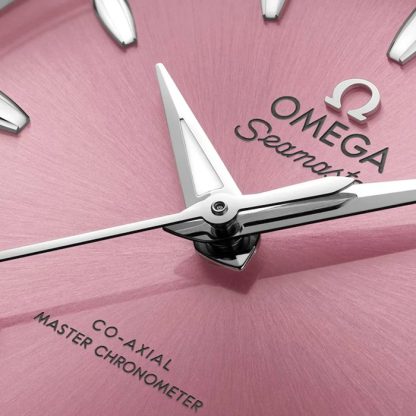Omega Seamaster Aqua Terra 150m Co-Axial Master Chronometer 34mm Ladies Watch Pink O22010342010003 - Image 3