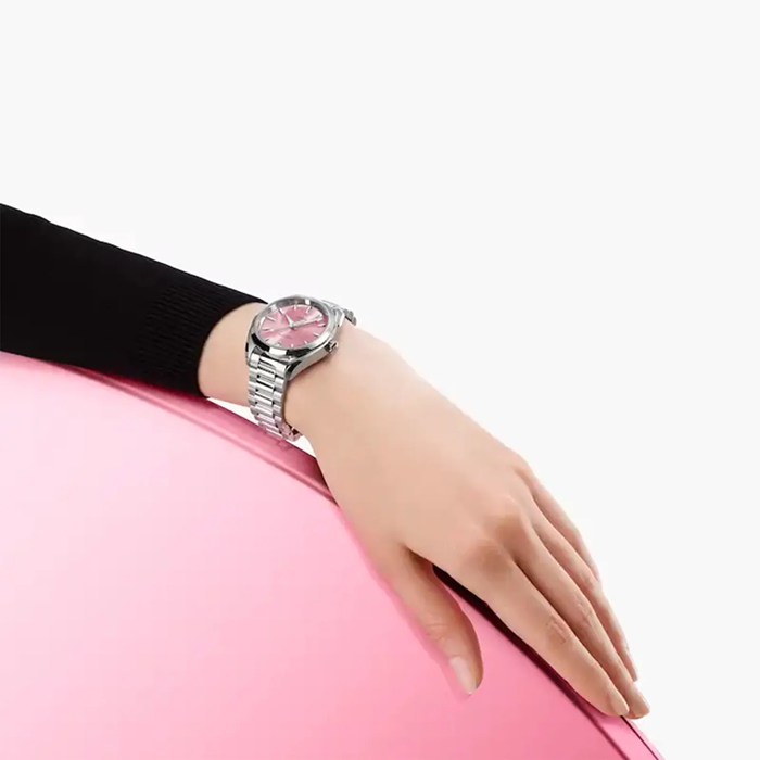 Omega Seamaster Aqua Terra 150m Co-Axial Master Chronometer 34mm Ladies Watch Pink O22010342010003 - Image 4