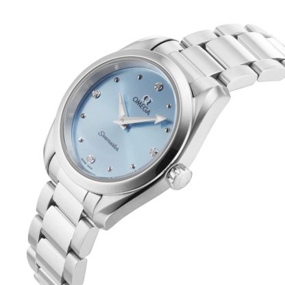 Omega Seamaster Aqua Terra Quartz 28mm Ladies Watch O22010286053001 - Image 5