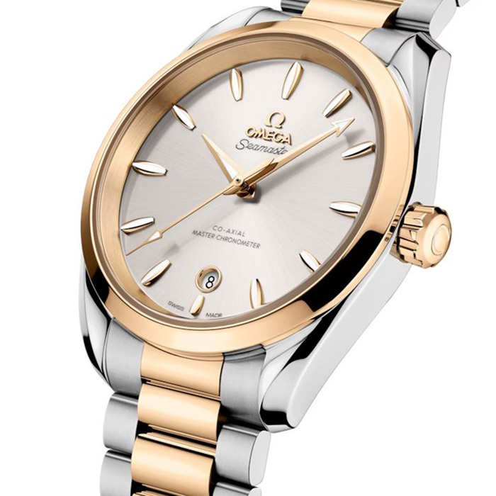 Omega Seamaster Aqua Terra Shades 38mm Steel ‑ Moonshine™ Gold on Steel ‑ Moonshine™ Gold O22020382002002 - Image 3