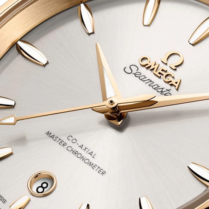 Omega Seamaster Aqua Terra Shades 38mm Steel ‑ Moonshine™ Gold on Steel ‑ Moonshine™ Gold O22020382002002 - Image 4