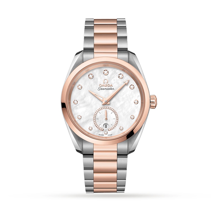 Omega Seamaster Aqua Terra Two-Tone 38mm Ladies Watch O22020382055002