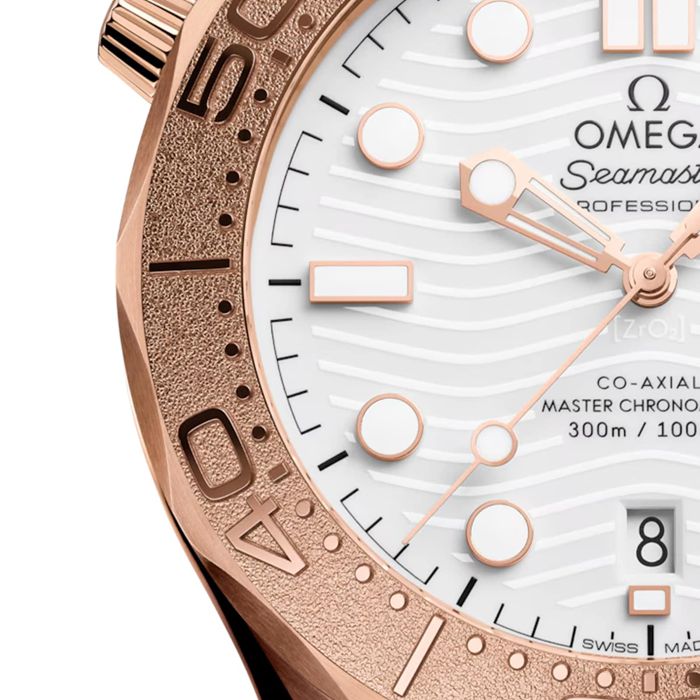 Omega Seamaster Diver 300 Automatic 42mm Mens Watch Rose Gold O21052422004001 - Image 2