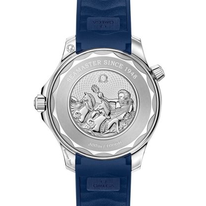 Omega Seamaster Diver 300M Co-Axial Master Chronometer 42mm Summer Blue O21032422003002 - Image 2