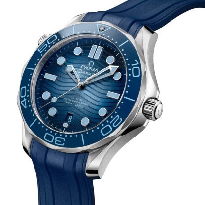 Omega Seamaster Diver 300M Co-Axial Master Chronometer 42mm Summer Blue O21032422003002 - Image 3