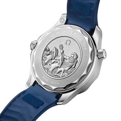 Omega Seamaster Diver 300M Co-Axial Master Chronometer 42mm Summer Blue O21032422003002 - Image 4