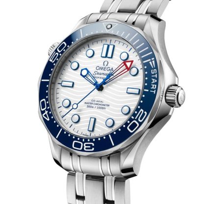 Omega Seamaster Diver Americas Cup 300m 42mm Mens Watch White O21030422004002 - Image 2