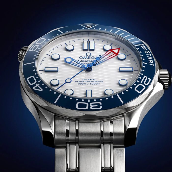 Omega Seamaster Diver Americas Cup 300m 42mm Mens Watch White O21030422004002 - Image 4