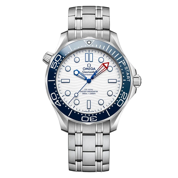 Omega Seamaster Diver Americas Cup 300m 42mm Mens Watch White O21030422004002