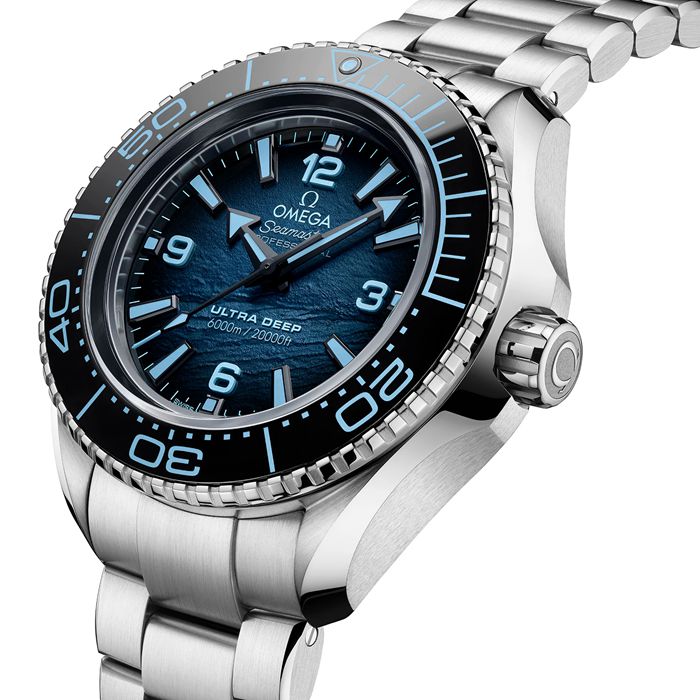 Omega Seamaster Planet Ocean 6000M Co-Axial Master Chronometer 45.5mm Summer Blue O21530462103002 - Image 3