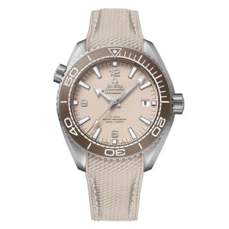 Omega Seamaster Planet Ocean 600M 43.5mm Mens Watch Beige O21532442109001