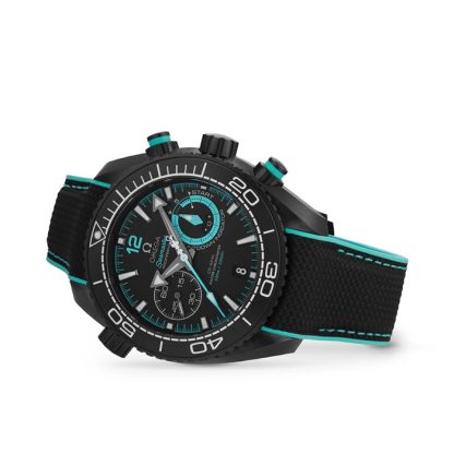 Omega Seamaster Planet Ocean 600m Co-Axial Master Chronometer Chronograph 45.5mm ETNZ Deep Black Mens Watch O21592465101003 - Image 4