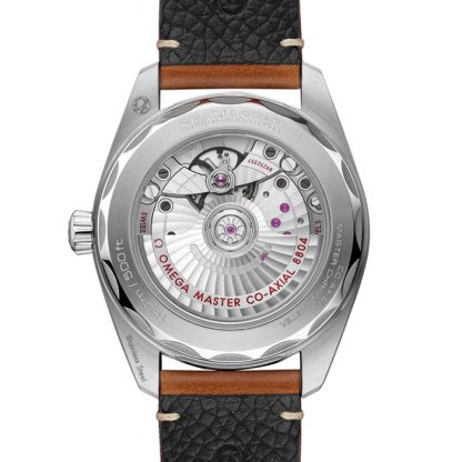 Omega Seamaster Railmaster 38mm Mens Watch Brown Leather O23512382013001 - Image 2