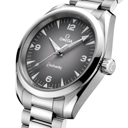 Omega Seamaster Railmaster 38mm Mens Watch Grey O23510382006001 - Image 3