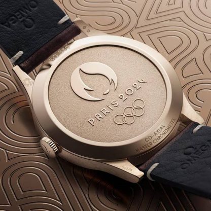 Omega Specialities Paris 2024 Bronze Gold Edition 39mm Mens Watch Silver O52292392199001 - Image 5