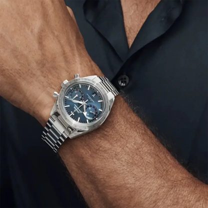 Omega Speedmaster 57 Co-Axial Master Chronometer Chronograph 40.5mm Mens Watch Blue O33210415103001 - Image 5