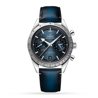 Omega Speedmaster 57 Co-Axial Master Chronometer Chronograph 40.5mm Mens Watch Blue O33212415103001