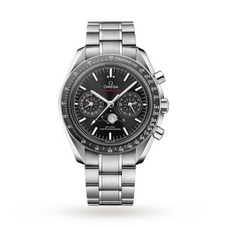 Omega Speedmaster Mens 44.25mm Co-Axial Automatic Moonphase Watch O30430445201001