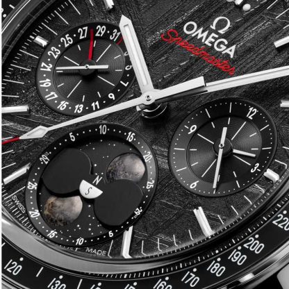 Omega Speedmaster Moonphase 43mm Mens Watch Steel Black O30430435201001 - Image 4