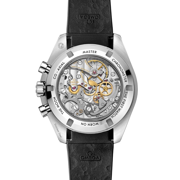 Omega Speedmaster Moonwatch Professional 42mm Mens Watch Black Rubber Strap O31032425004001 - Image 3