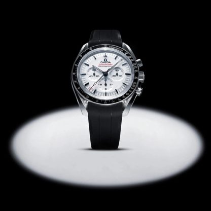 Omega Speedmaster Moonwatch Professional 42mm Mens Watch Black Rubber Strap O31032425004001 - Image 5