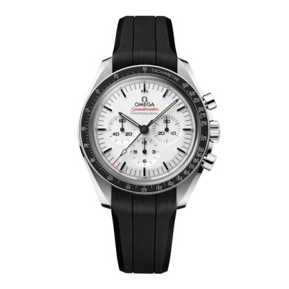Omega Speedmaster Moonwatch Professional 42mm Mens Watch Black Rubber Strap O31032425004001