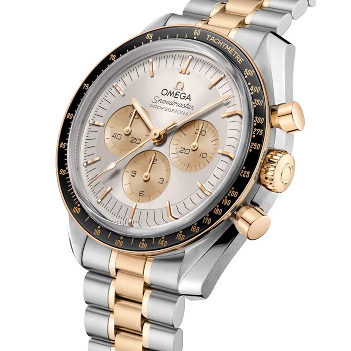 Omega Speedmaster Moonwatch Professional 42mm Mens Watch Moonshine Gold O31020425002001 - Image 2